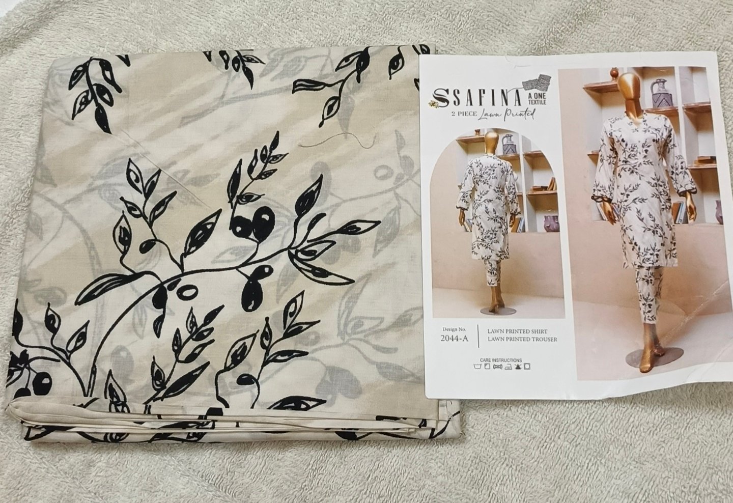Safina 2 Pieces  Lawn 